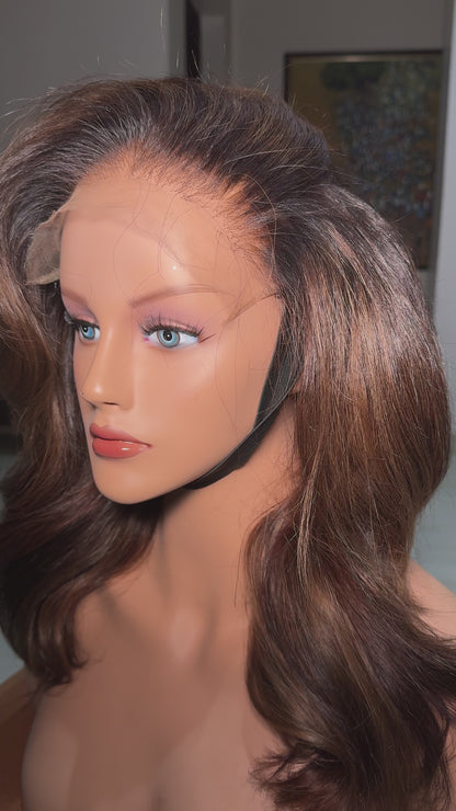 Short Brown Wig